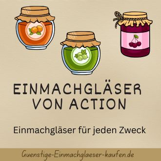 Einmachgläser von Action - Einmachgläser für jeden Zweck